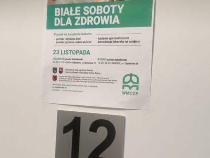 Biała sobota dla zdrowia